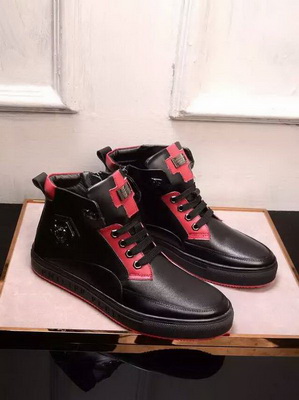 PhiliPP Plein High-Top Fashion Men Shoes--017